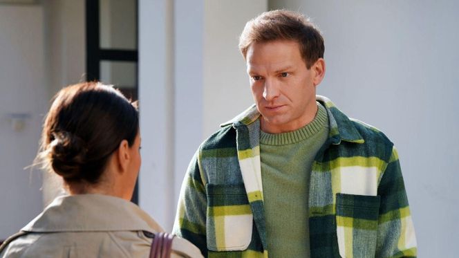 Barwy szczęścia odc. 3143. Kasia (Katarzyna Glinka), Łukasz (Michał Rolnicki)