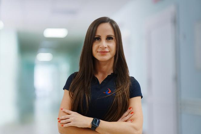 Milena Kowalczyk, fizjoterapeutka i trener przygotowania motorycznego z Carolina Medical Center