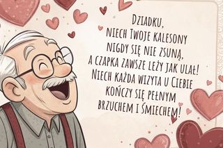 Śmieszne życzenia dla Dziadka na Dzień Dziadka