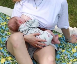 Olga Kalicka ruszyła z promocją… własnego dziecka! Córeczka ma zaledwie miesiąc, a już występuje w reklamie