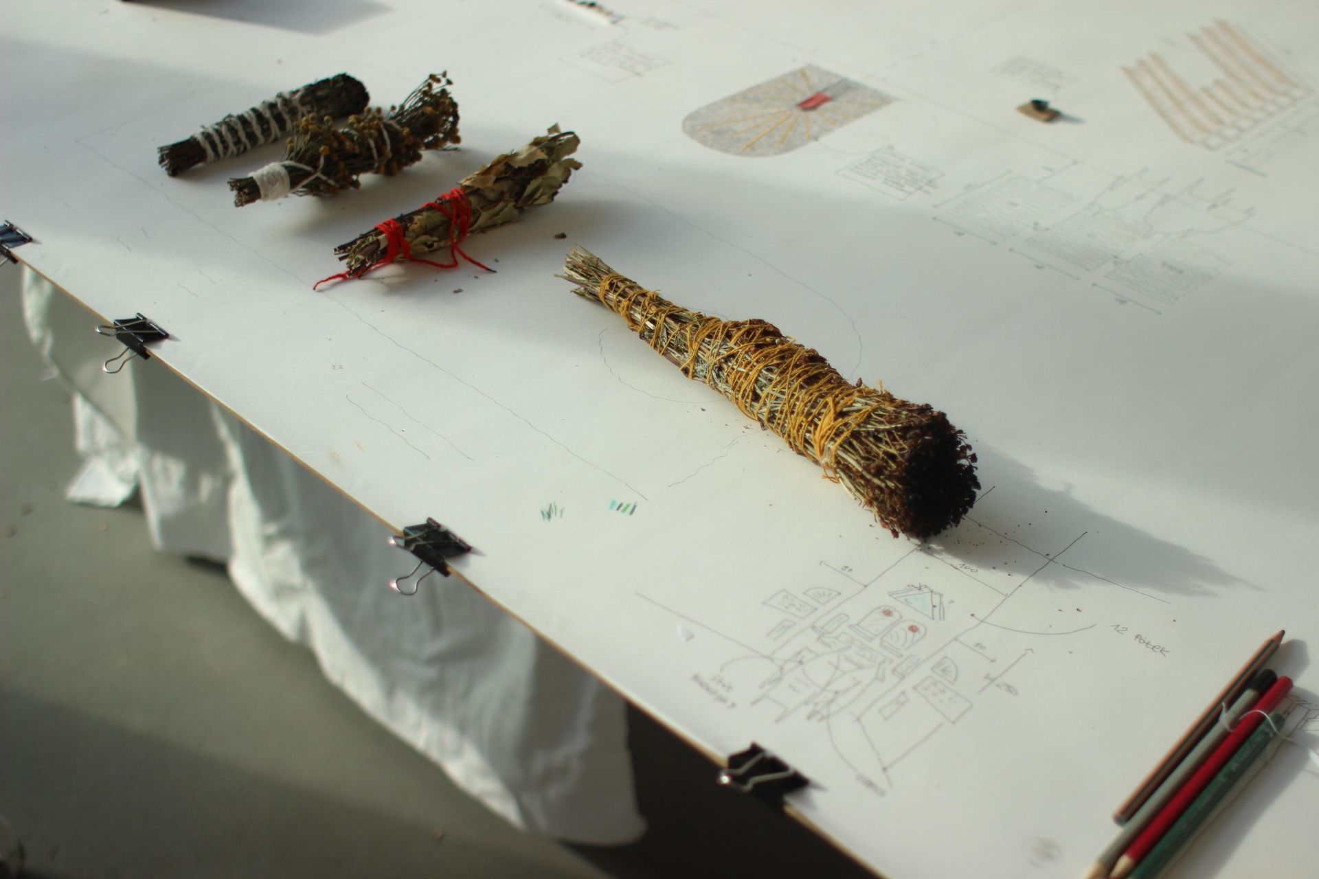 „Lary i penaty...”, proces pracy