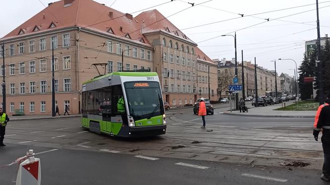 Budowa nowej linii tramwajowej w Olsztynie dobiega końca. Pierwszy przejazd przebiegł bez problemów