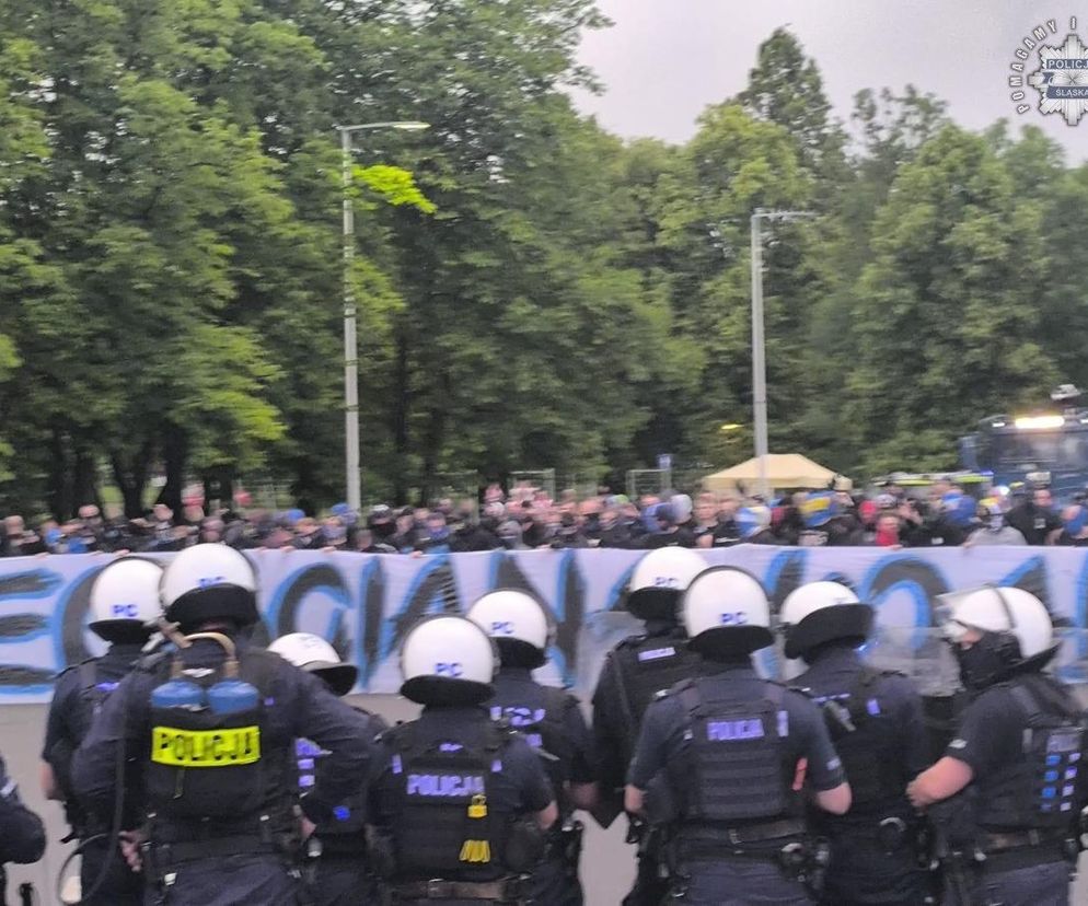 Ustawkę przed meczem Polska-Mołdawia przerwała policja