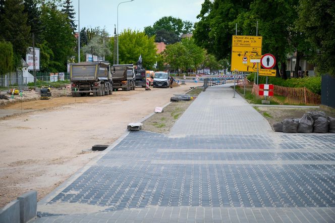 Przebudowa skrzyżowania DW634 i DW635 w Wołominie