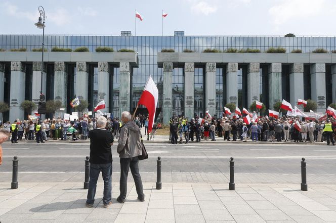 Protesty przed Sądem Najwyższym
