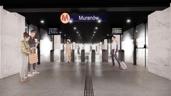 Tak będą wyglądały nowe stacje metra - Muranów i Plac Konstytucji 