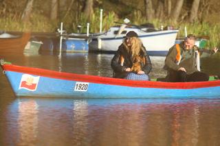 Katarzyna Piekarska spędza czas na Mazurach