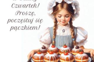 Fajne kartki z pozdrowieniami na Tłusty Czwartek 