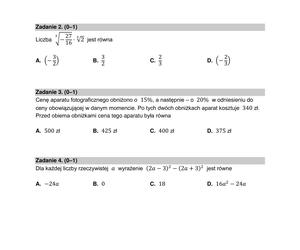 Matura z matematyki 2023 - arkusze CKE stara formuła