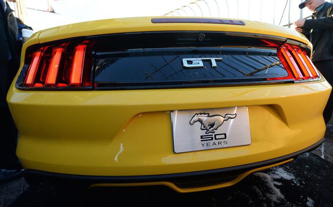Ford Mustang na Empire State Building
