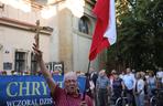 „Stop Obrażaniu Katolików”. Protest w Krakowie po inauguracji IO