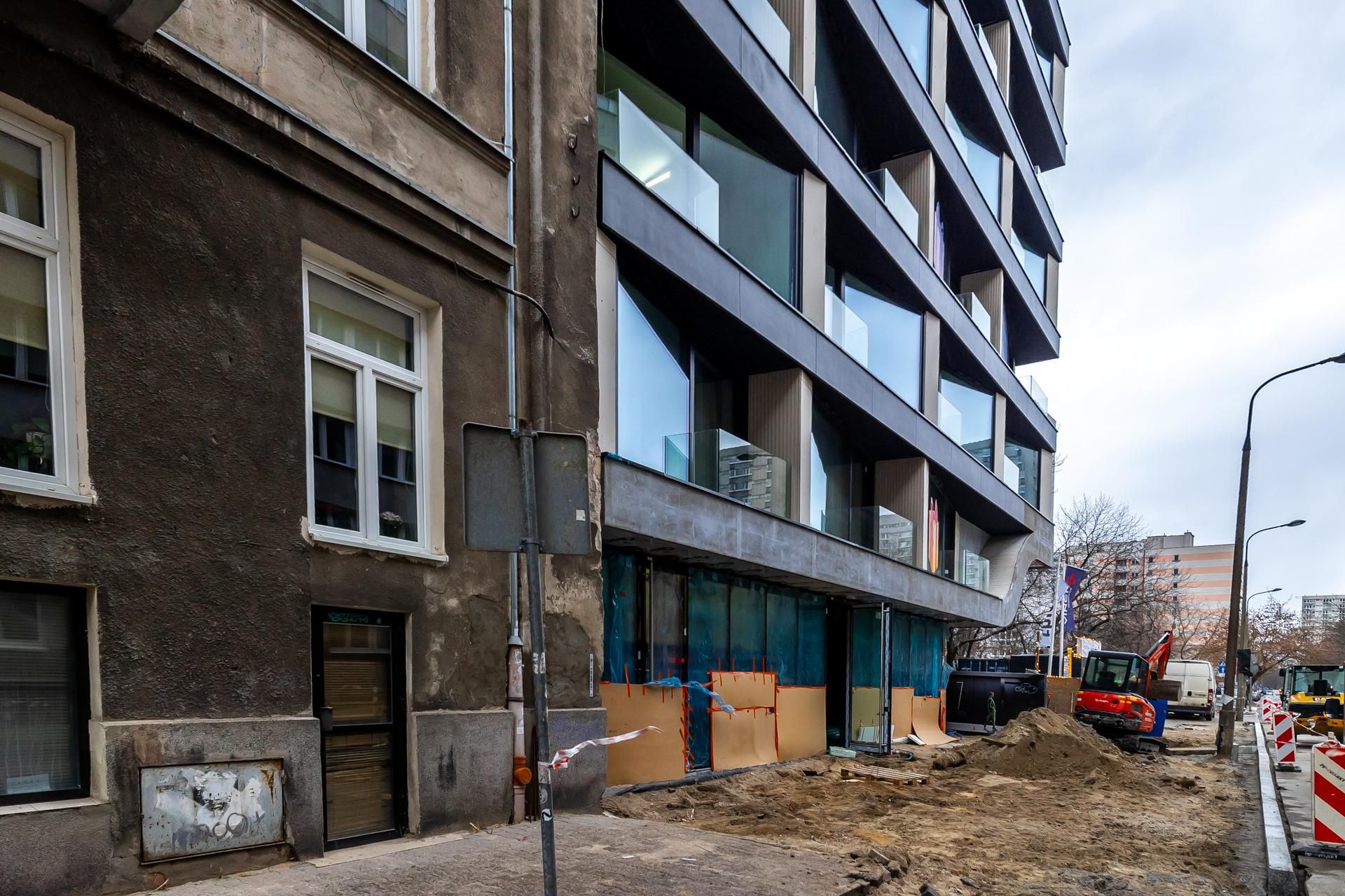 Apartamentowiec Krochmalna 44 w Warszawie