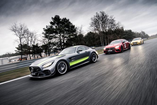 AMG Driving Academy 2019, Mercedes-AMG GT R PRO, Mercedes-AMG GT R 63 s 4MATIC+ 4-Door Coupe, Mercedes AMG A 35 4MATIC