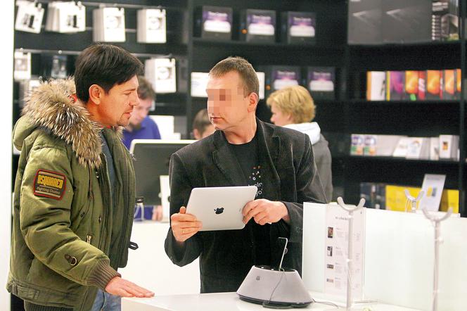 Krzysztof Ibisz też jest fanem iPada - ZDJĘCIA!