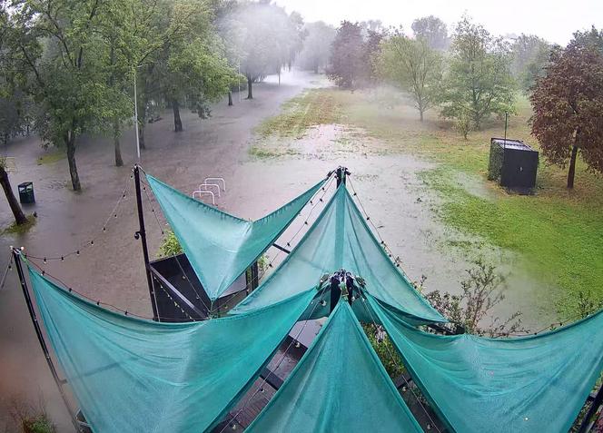 Podtopienia w Świętokrzyskiem 