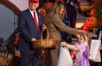 Tłumy na zabawie w Białym Domu. Donald Trump świętował Halloween