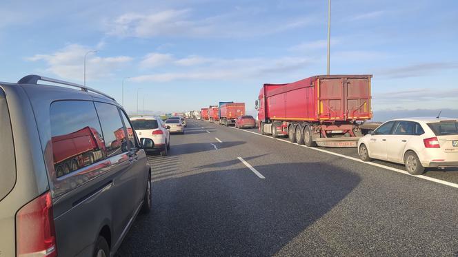 Korytarz życia na autostradzie A1 [ZDJĘCIA]