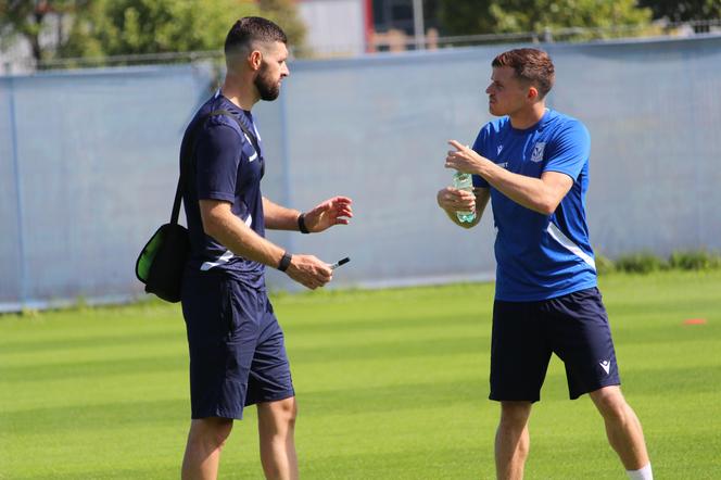 Trening Lecha Poznań przed meczem z Rakowem Częstochowa 