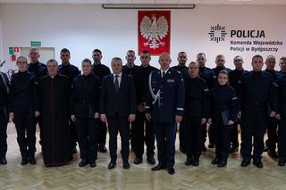 Nowi policjanci w Bydgoszczy i regionie! Ślubowanie złożyło 23 funkcjonariuszy 