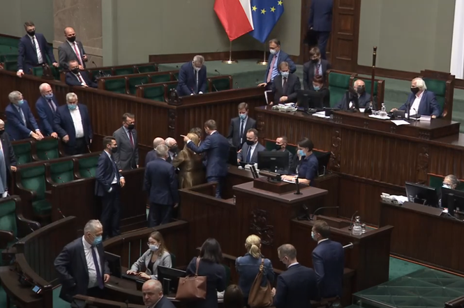 Sławomir Nitras awanturuje się w Sejmie z Jarosławem Kaczyńskim