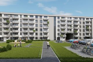 Wizualizacja budynku mieszkalnego w Grodzisku Mazowieckim