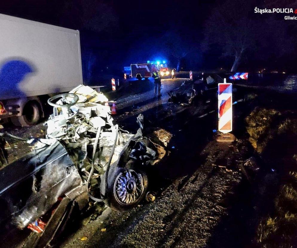 Śmiertelny wypadek na drodze w Zacharzowicach (pow. gliwicki)