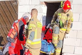 Bezdomny omal nie umarł z zimna