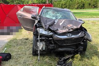 Krzczonów. Tragiczna śmierć 84-latka i 81-latki. Jechali skuterem