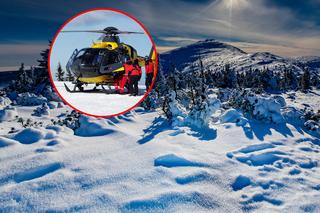 18-latka spadła ze Śnieżki! Szła zamkniętą drogą. Pogoda nie pozwoliła na lądowanie helikoptera