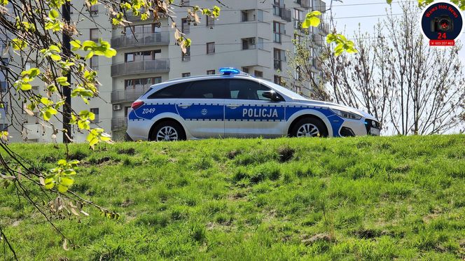 Makabryczne odkrycie w Warszawie: ciało w stawie przy pętli tramwajowej