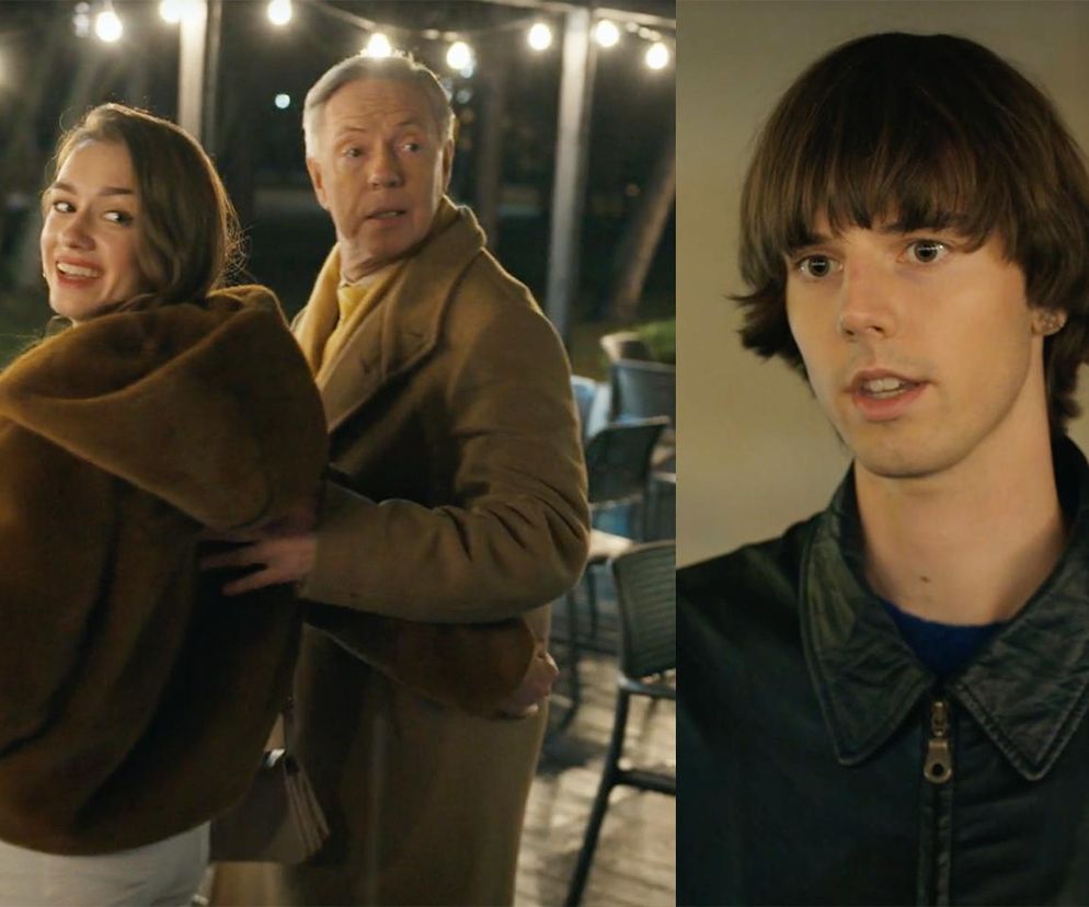 Barwy szczęścia, odcinek 3167: Wiktor (Grzegorz Kestranek), Henryk (Zbigniew Suszyński), Linda (Aleksandra Kasperek)