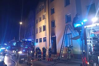 Pożar bloku przy ul. Przemysłowej w Tarnowie 31.05.2023r.