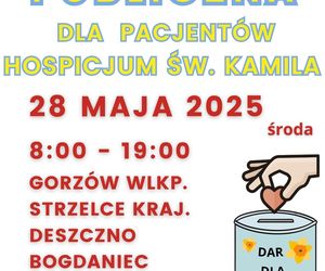 Zbiórka datków na rzecz gorzowskiego hospicjum
