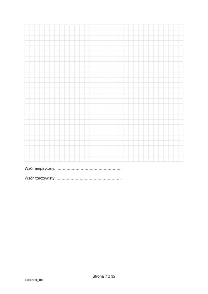 Matura 2025 chemia rozszerzona - arkusz CKE 16.05.2025 - Formuła 2015