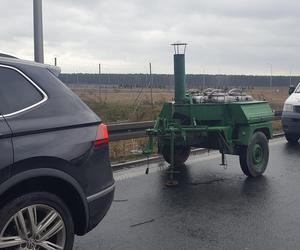 ​Na S5 koło Leszna zaczęła się druga doba rolniczego protestu