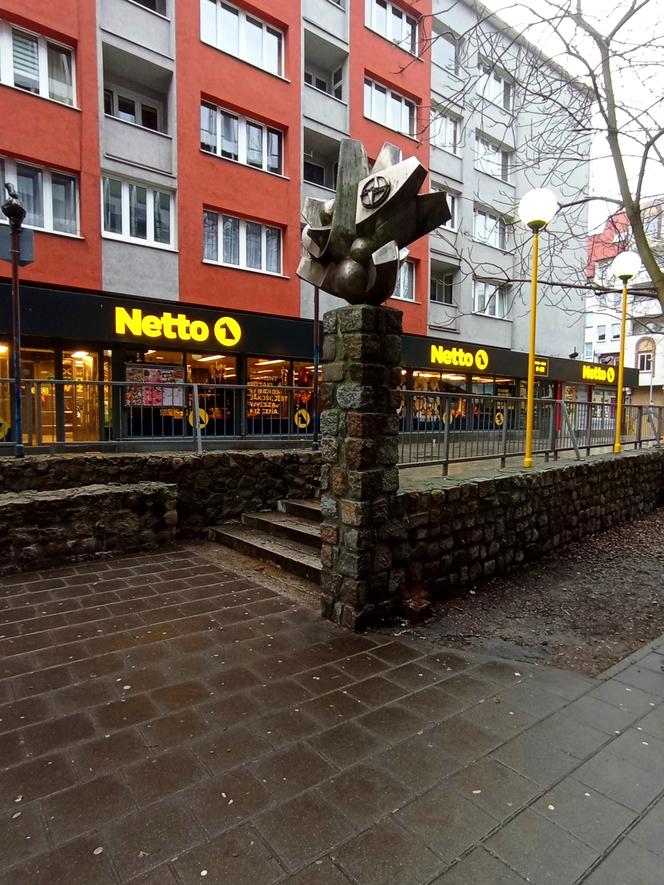 Nieco zapomniany akcent rzeźbiarski w centrum Szczecina