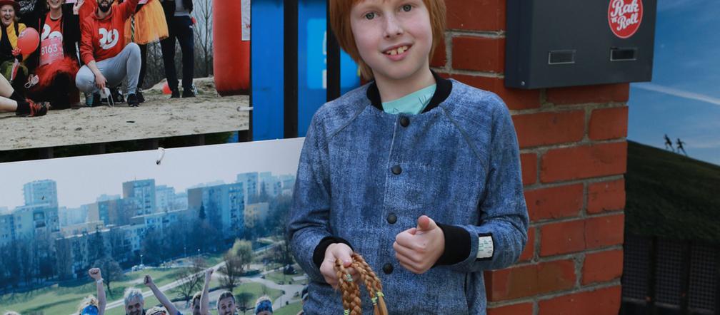 Ściąłem włosy dla chorych dzieci