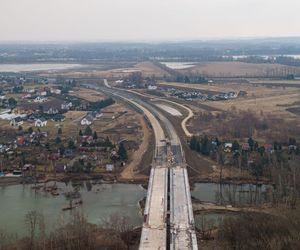 Przeciskanie wiaduktu pod torami kolejowymi na obwodnicy Oświęcimia