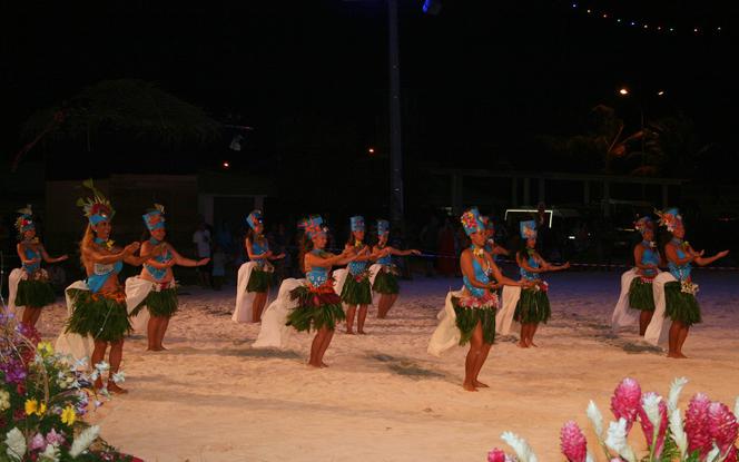 Konkurs tańca w ramach Heiva na Bora Bora 1