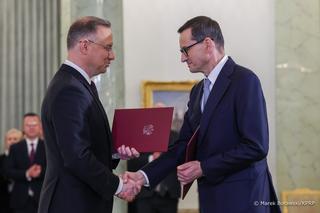 Duda dziękuje Morawieckiemu i jego ministrom