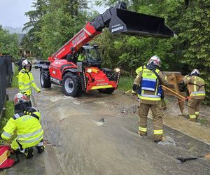 Podhale pod wodą! Gwałtowne ulewy zalały Kościelisko i Zakopane