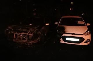 Samozapłon a może podpalenie? Samochody spłonęły w Gorzowie
