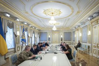 Keith Kellogg w Kijowie