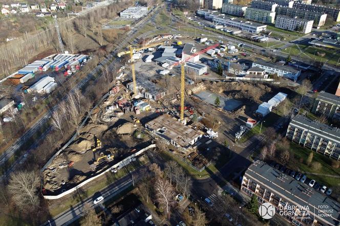 Trwa budowa osiedla w Dąbrowie Górniczej. Powstanie tu ponad 160 mieszkań 