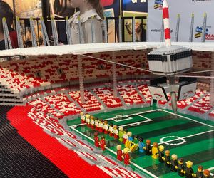 Stadion PGE Narodowy z klocków LEGO