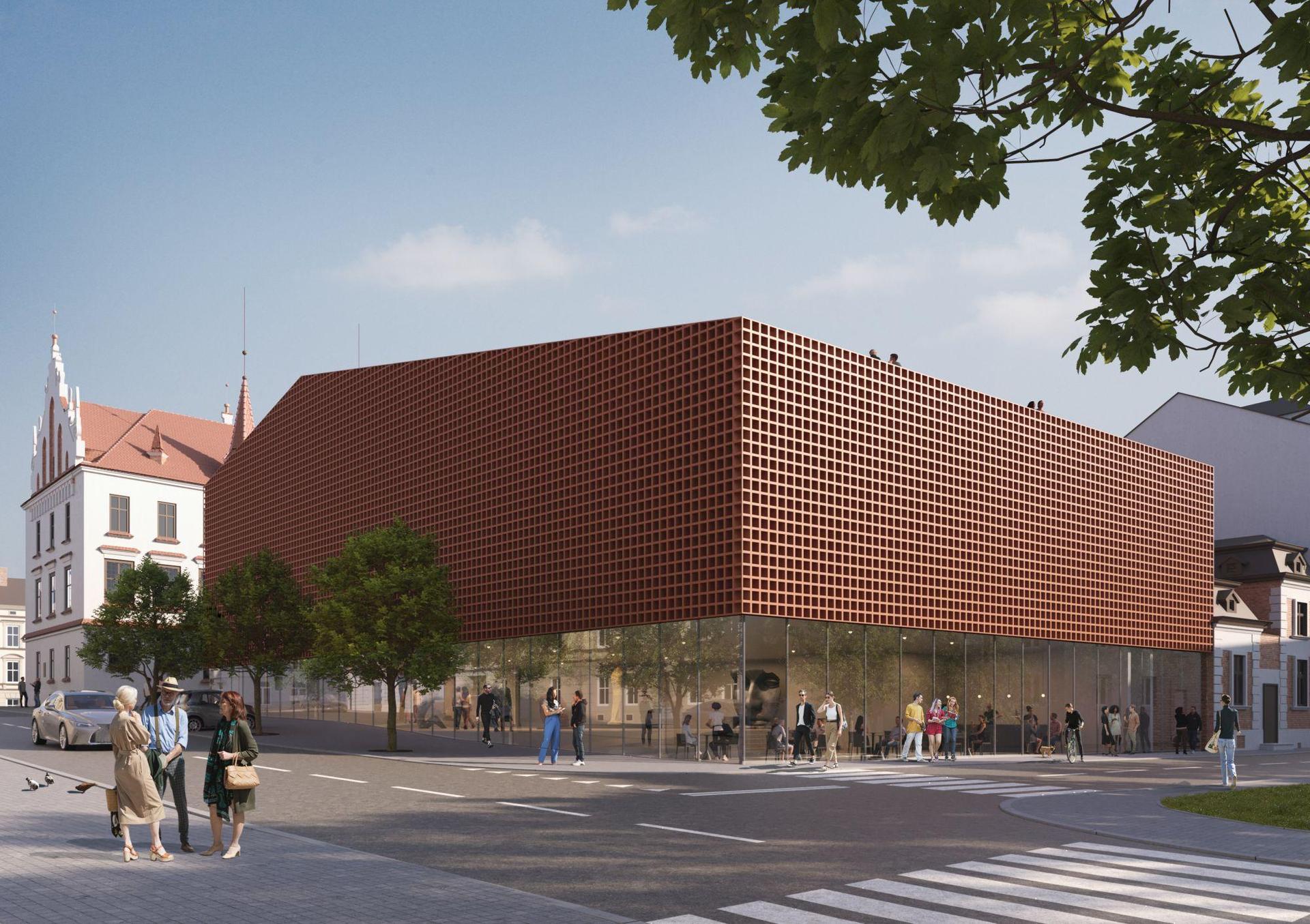 Aula miejska w Rzeszowie według biura ZIEMIA