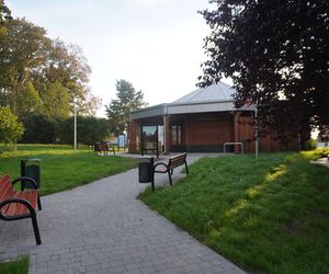 Tężnia solna w Parku im. Dziekońskiej w Białymstoku