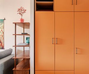 Kolorowe mieszkanie w stylu kalifornijskiego modernizmu
