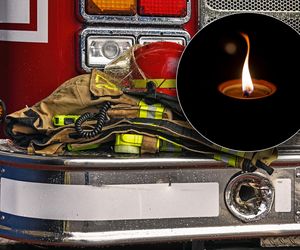 Żałoba w straży pożarnej po śmierci Mai