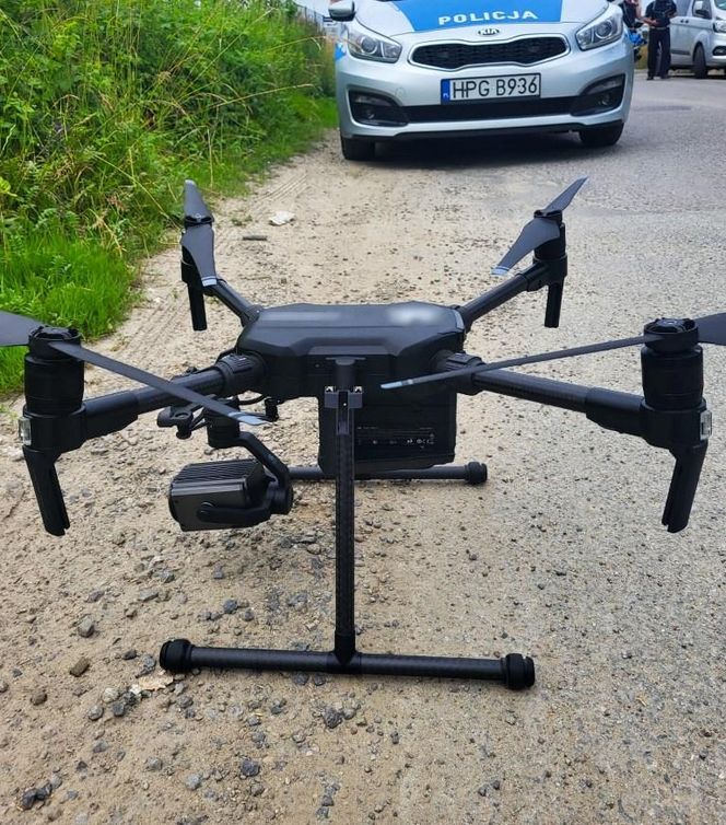 Policyjny dron znowu nad Nowym Sączem.  Posypały się mandaty!
